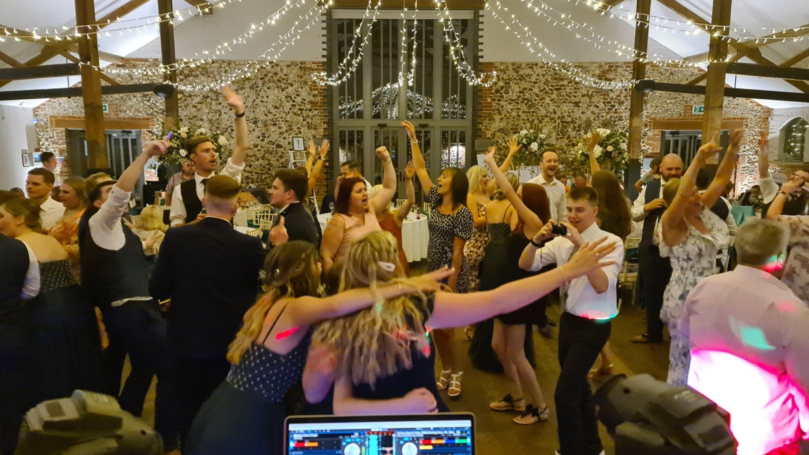 Norfolk wedding disco